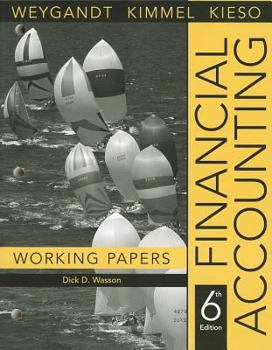 Paperback Financial Accounting, Working Papers Book