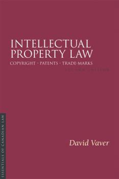 Paperback Intellectual Property Law, 2/E: Copyright Patents Trade-Marks Book