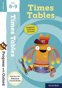 Paperback Progress with Oxford:: Times Tables Age 8-9 Book