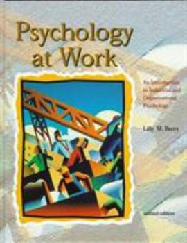 Hardcover Psychology at Work: An Introduction to Industrial and Organizational Psychology Book