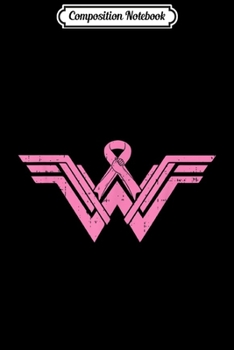 Composition Notebook: Superhero Pink Ribbon Breast Cancer Awareness Mom Wife Gift  Journal/Notebook Blank Lined Ruled 6x9 100 Pages
