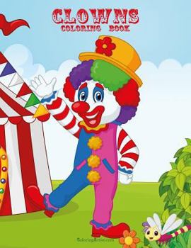 Paperback Clowns Coloring Book 1 & 2 Book