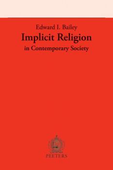 Paperback Implicit Religion in Contemporary Society Book