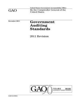 Paperback Government Auditing Standards 2011 Revision Book