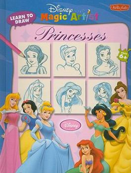 Library Binding Learn to Draw Disney Princesses Book