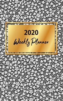 Weekly Planner: 1 Year Pocket Planner Organizer: Monthly and Weekly Calendar Schedule Organizer and Hand Lettering Notebook, Planner Organizer. Mandala Pattern Cover Design
