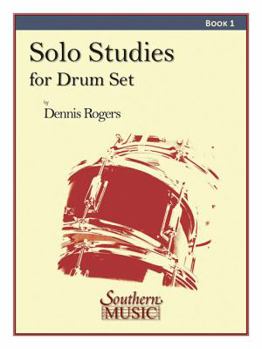 Paperback Solo Studies for Drum Set, Book 1 Book