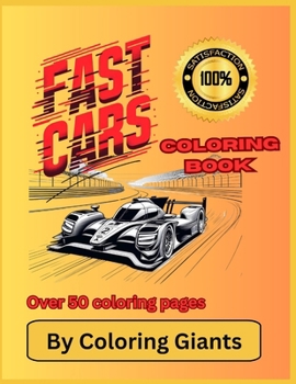 Paperback Race Cars Coloring Book