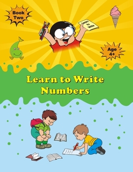 Paperback Learn to Write Numbers Book