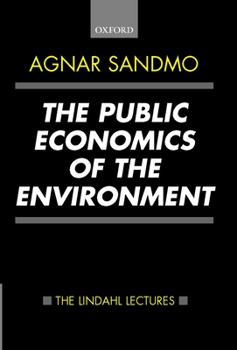 Hardcover The Public Economics of the Environment Book
