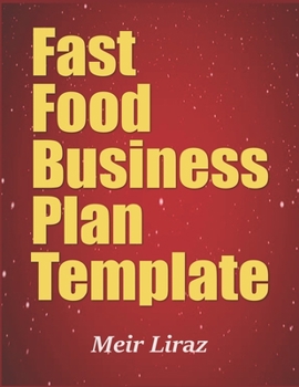 Paperback Fast Food Business Plan Template Book