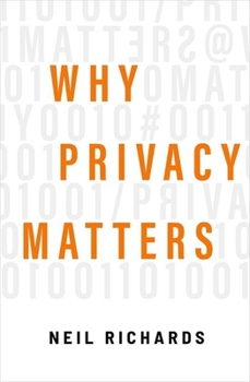 Hardcover Why Privacy Matters Book