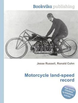 Paperback Motorcycle Land-Speed Record Book