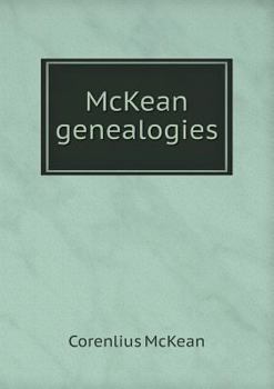 Paperback McKean genealogies Book