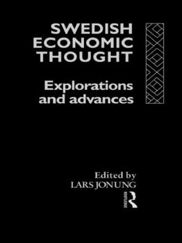 Paperback Swedish Economic Thought: Explorations and Advances Book