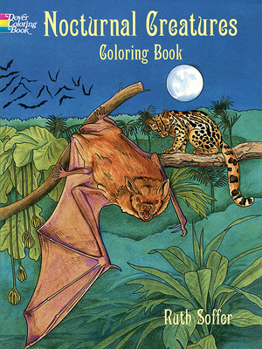 Paperback Nocturnal Creatures Coloring Book