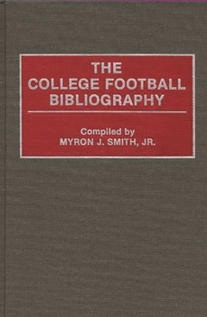 Hardcover The College Football Bibliography Book
