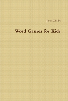 Paperback Word Games for Kids Book