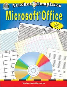 Paperback Teacher Templates for Microsoft Office(r) [With CDROM] Book