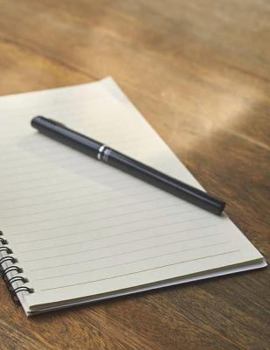 Paperback Coffee Notebook Large Size 8.5 x 11 Ruled 150 pages Softcover Book