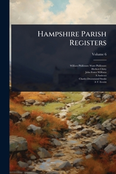 Paperback Hampshire Parish Registers Book