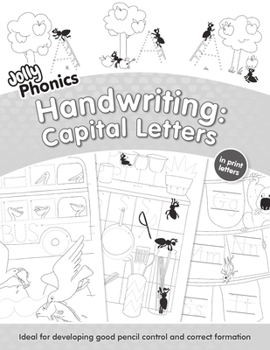 Paperback Jolly Phonics Capital Letters Handwriting Books Bundle: In Print Letters (American English Edition) (Pack of 10) Book