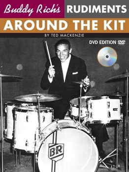 Paperback Buddy Rich's Rudiments Around the Kit Book/Online Audio [With DVD] Book