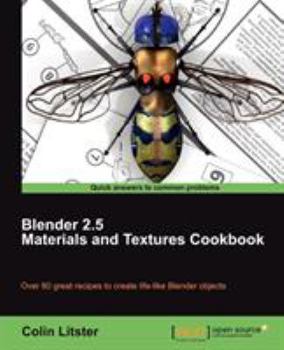 Paperback Blender 2.5 Materials and Textures Cookbook Book