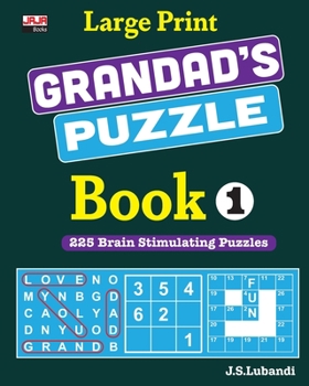 Paperback Large Print GRANDAD'S PUZZLE Book 1 [Large Print] Book