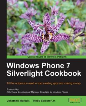 Paperback Windows Phone 7 Silverlight Cookbook Book