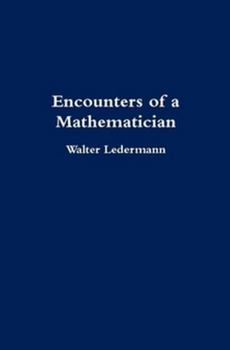 Hardcover Encounters of a Mathematician Book