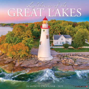 Calendar Lighthouses of the Great Lakes 2022 Wall Calendar Book