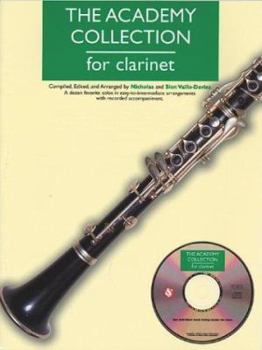 Paperback The Academy Collection for Clarinet [With CD] Book