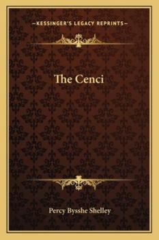Paperback The Cenci Book