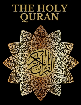 Paperback The holy Quran: Clear & Easy To Read With English in black Book