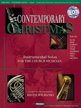 Hardcover Contemporary Christmas: Instrumental Solos for the Church Musician - Woodwind/String Book