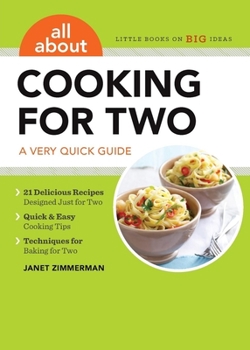 Paperback All about Cooking for Two: A Very Quick Guide Book