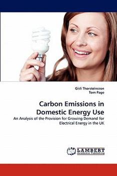 Paperback Carbon Emissions in Domestic Energy Use Book