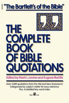 Paperback Complete Book of Bible Quotations Book