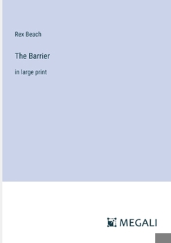 Paperback The Barrier: in large print Book