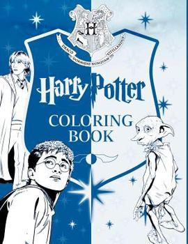Paperback Harry Potter Coloring Book: Great for Kids and Adults Book