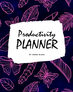 Paperback Monthly Productivity Planner (8x10 Softcover Planner / Journal) Book