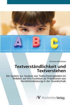 Paperback Textverständlichkeit und Textverstehen [German] Book