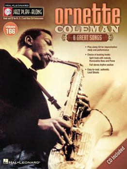 Jazz Play-Along Ornette Coleman All Inst: Volume 166 - Book #166 of the Jazz Play-Along