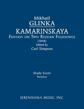 Paperback Kamarinskaya: Study score Book