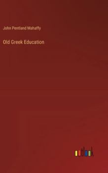 Hardcover Old Greek Education Book