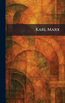 Hardcover Karl Marx Book