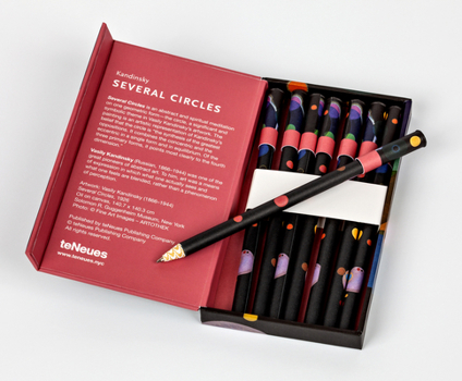Vasily Kandinsky, Several Circles 8-pen Set