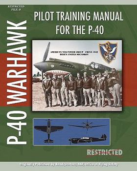 Paperback Pilot Training Manual for the P-40 Book
