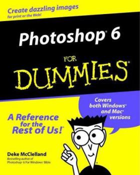Paperback Photoshop 6 for Dummies Book